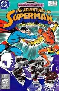 Adventures Of Superman #437 by DC Comics