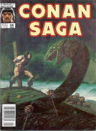 Conan Saga #34 by Marvel Comics