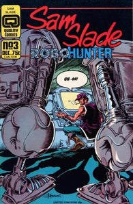 Sam Slade Robohunter #3 by Quality Comics