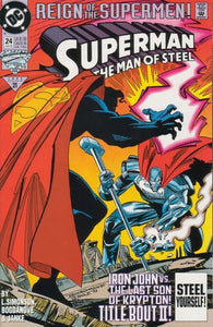 Superman Man of Steel #24 by Marvel Comics