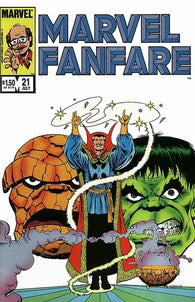 Marvel Fanfare #21 by Marvel Comics