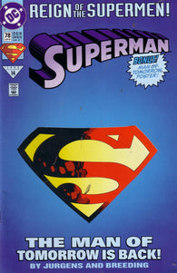 Superman #78 by DC Comics - Death of Superman