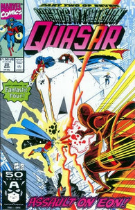 Quasar #20 by Marvel Comics