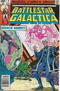 Battlestar Galactica #9 by Marvel Comics - Fine