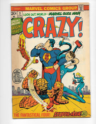 Crazy #3 by Marvel Comics - Very Good