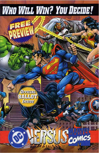 DC Comics VS Marvel Preview Comics