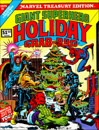 Marvel Treasury Edition Giant Superhero Holiday Grab-Bag #1 by Marvel Comics