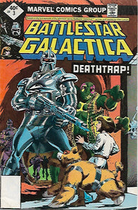 Battlestar Galactica #3 by Marvel Comics - Fine