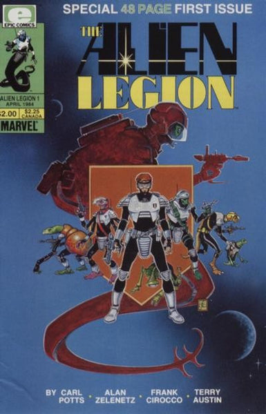 Alien Legion #1 by Epic Comics