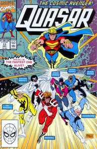Quasar #17 by Marvel Comics