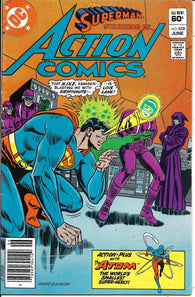 Action Comics - 532 - Newsstand - Fine