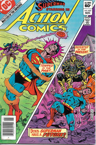 Action Comics - 537 - Newsstand - Fine