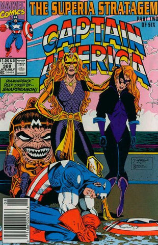 Captain America - 388 - Newsstand