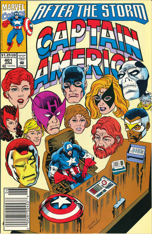 Captain America - 401 - Newsstand