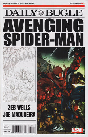 Daily Bugle Avenging Spider-Man - 01