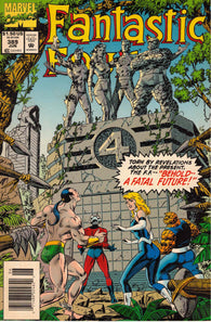 Fantastic Four - 389 - Newsstand - Fine