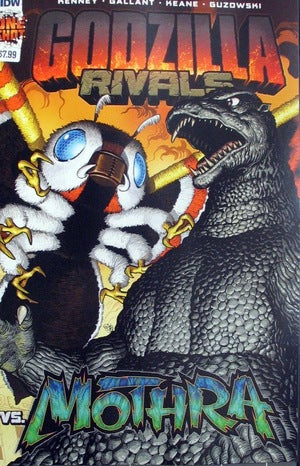 Who Is Godzilla Rival Godzilla Rivals #2 by IDW Comics - Mothra – Spartan Comics