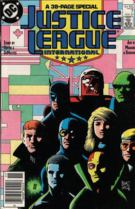 Justice League International - 007 - Newsstand