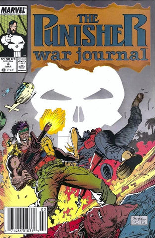 Punisher War Journal - 004 - Newsstand