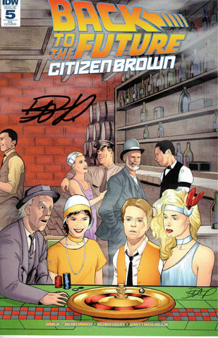 Back to the Future Citizen Brown - 05 Alternate Signed