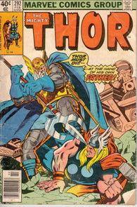 Thor - 292 - Newsstand - Very Good
