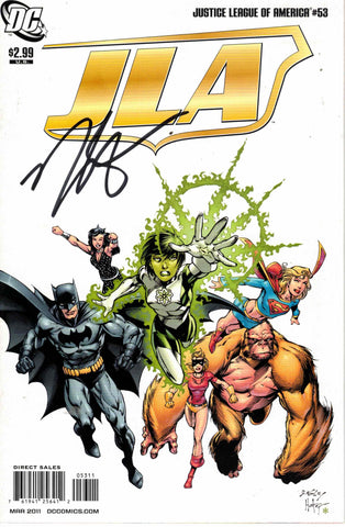 Justice League of America Vol 2 - 053 - Signed