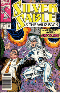 Silver Sable - 002 - Newsstand - Fine