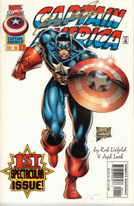 Captain America Vol 2 - 001 Alt - Signed