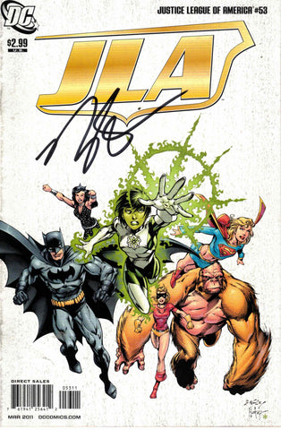 Justice League of America Vol 2 - 053 - Signed - Fine
