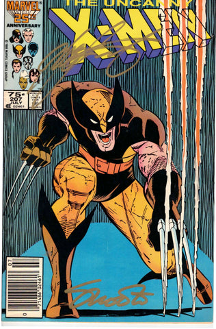 Uncanny X-Men - 207 - Newsstand - Signed