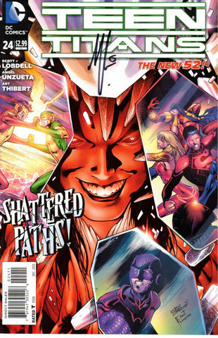 Teen Titans Vol. 5 - 024 - Signed