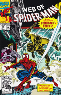 Web of Spider-man #92 by Marvel Comics