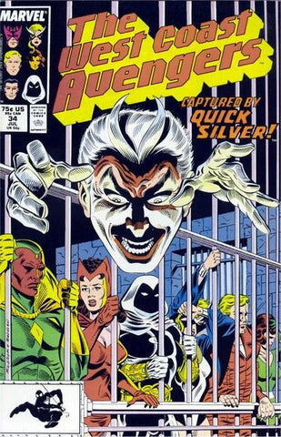 West Coast Avengers #34 by Marvel Comics