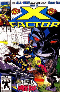 X-Factor #75 by Marvel Comics