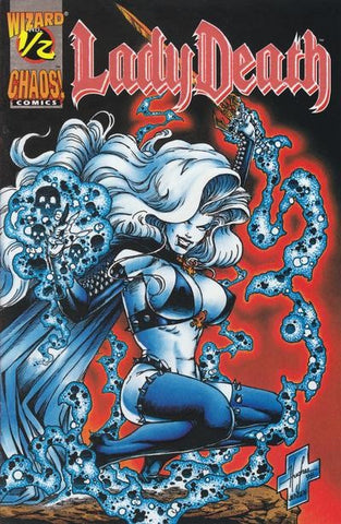 Lady Death Half by Chaos and Wizard Comics