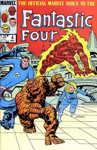 Official Marvel Index To The Fantastic Four #4 by Marvel Comics