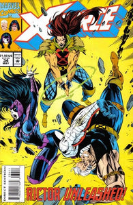 X-Force #34 by Marvel Comics