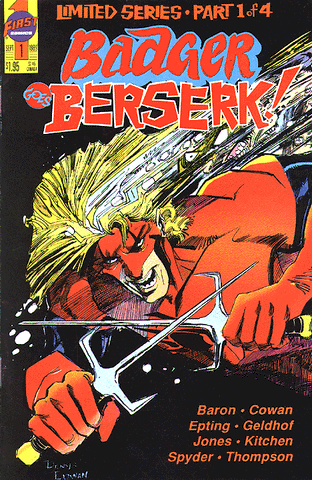 Badger Goes Berserk - 01