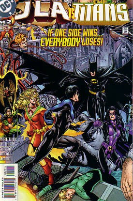 JLA vs Titans #2 by DC Comics