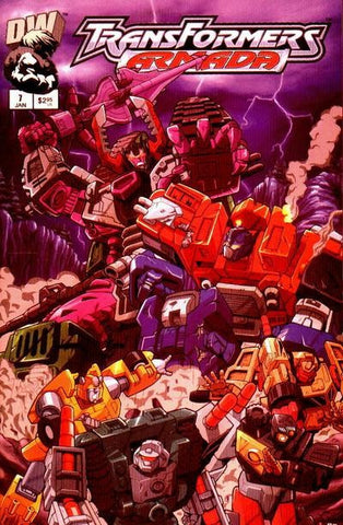 Transformers Armada #7 by Dreamwave Comics