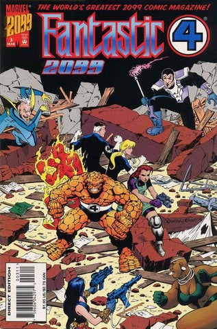 Fantastic Four 2099 #3 by Marvel Comics