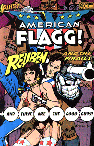 American Flagg! #4 by First Comics