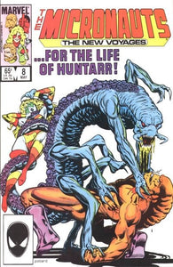 Micronauts New Voyages #8 by Marvel Comics