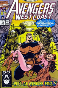 West Coast Avengers #73 by Marvel Comics
