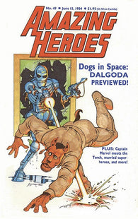 Amazing Heroes #49 by Fantagraphics