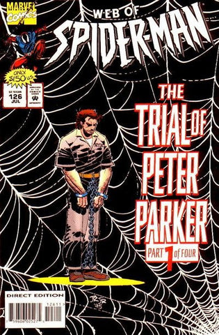 Web of Spider-Man #126 by Marvel Comics