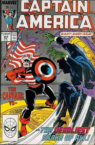 Captain America #344 by Marvel Comics