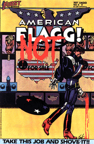 American Flagg! #8 by First Comics