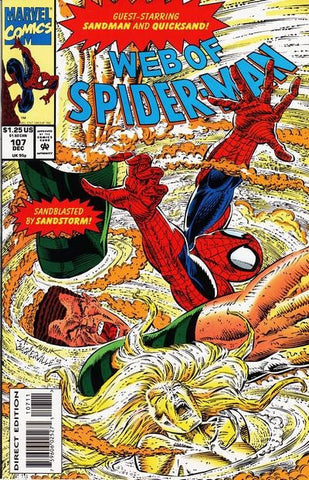 Web of Spider-Man #107 by Marvel Comics