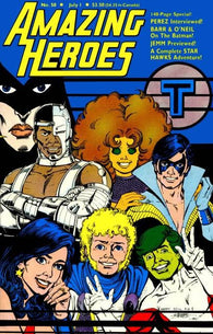 Amazing Heroes #50 by Fantagraphics